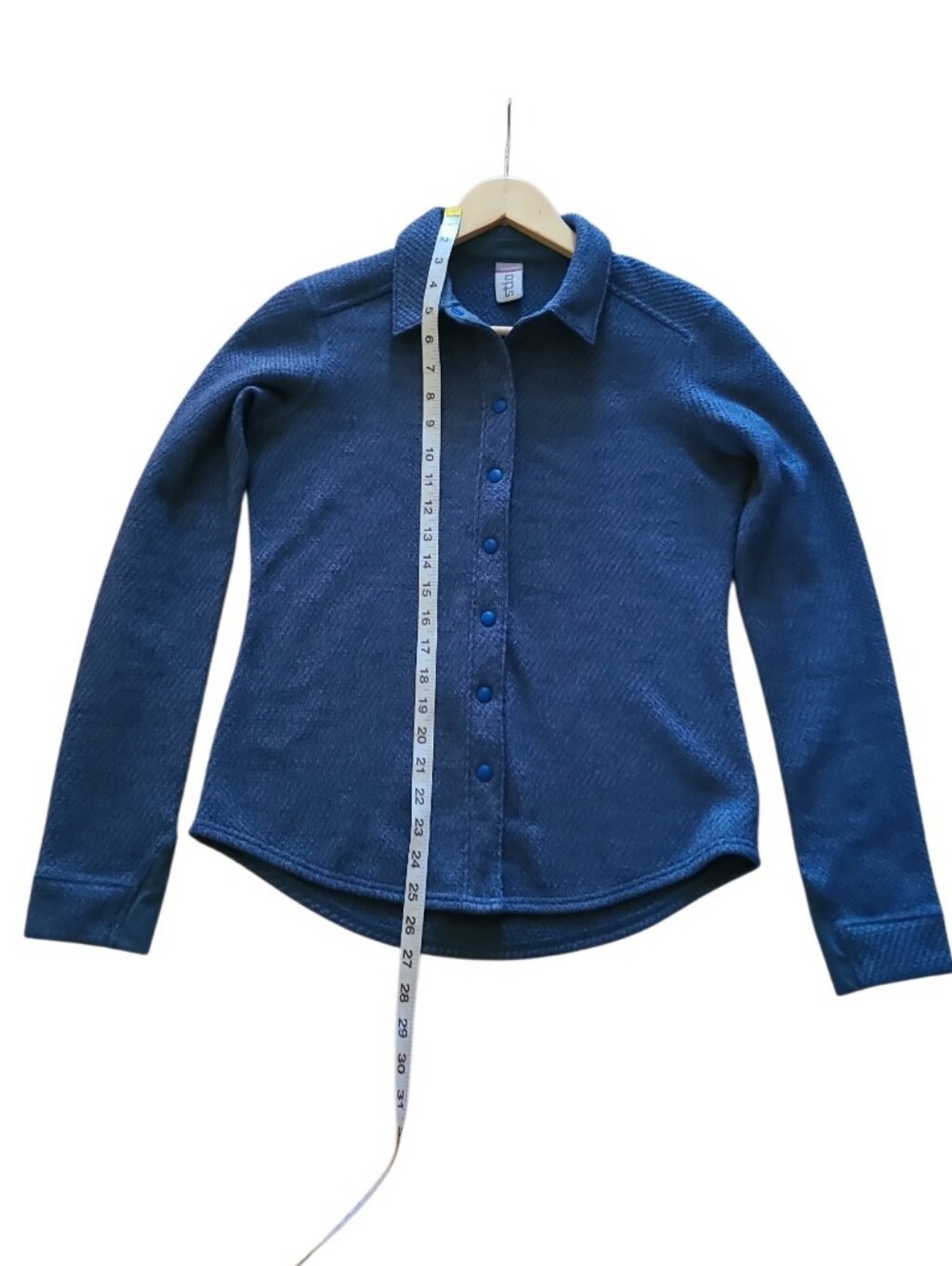 Stio Thermop Fleece Snap Shirt Sweater Dark Navy Blue - Picture 15 of 15